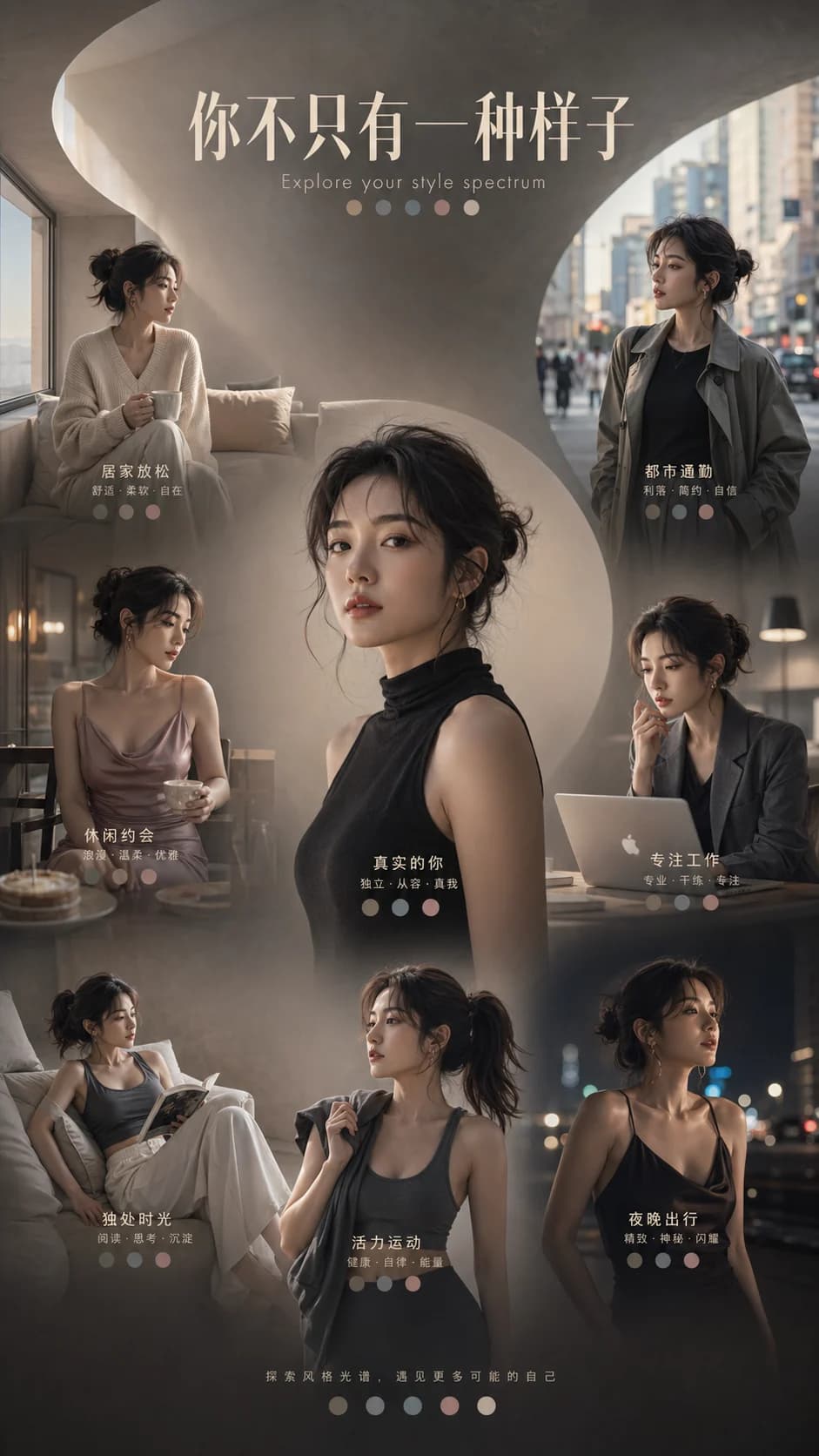 Scene portrait poster example